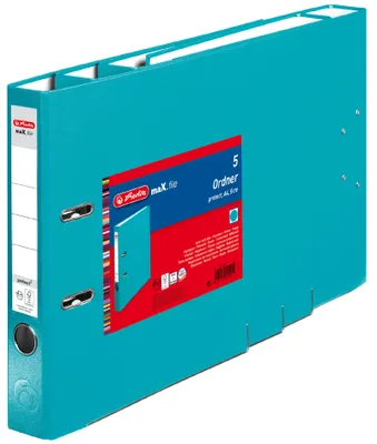 Produktbild von Herlitz 11416088, Türkis, Polypropylen (PP), A4, 50 mm, 5 Stück(e)
