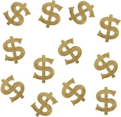 Produktbild von 6 Casino Streudeko Jackpot 5cm