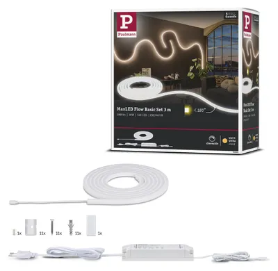 Produktbild von Paulmann MaxLED Flow LED Strip Warmweiß Basisset