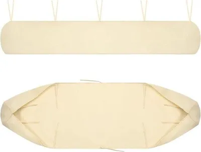 Image de Housse imperméable pour store de 4 m en tissu Oxford beige