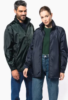 Produktbild von Kariban Herren Windbraeker Softshell Jacke Regenjacke Windjacke, Größe:XL, Farbe:Navy Blau