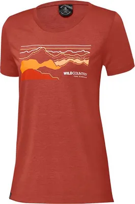 Produktbild von Wildcountry Stamina Kurzarm-t-shirt Rot XL Frau Rot XL