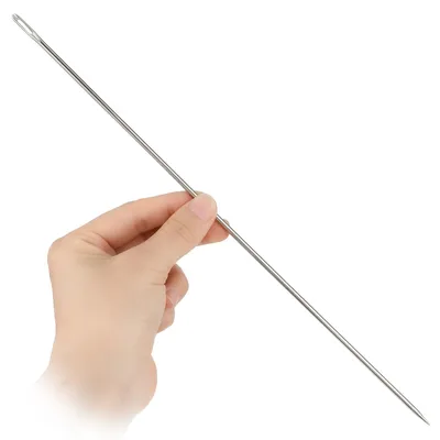 Nähnadel mit großem Öhr, 25,4 cm, 3 mm, für Leder & Polster
