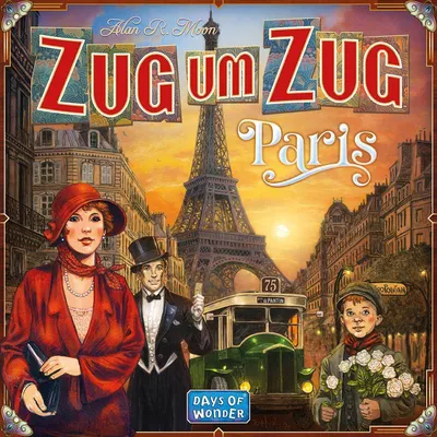 Produktbild von Zug um Zug: Paris
