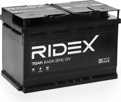 Produktbild von RIDEX Starterbatterie 12V 70Ah 640A/EN B13 L3 für Auto LKW Batterie