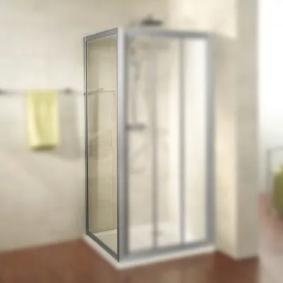 Produktbild von Seitenwand Schulte Kristall/Trend Breite 80 cm Klarglas Profilfarbe aluminium