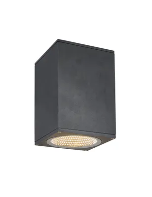 Produktbild von SLV 1003439 ENOLA SQUARE L Outdoor LED Deckenaufbauleuchte anthrazit CCT 3000/4000K IP65