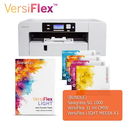 Produktbild von [BUNDLE] VersiFlex SG 1000 + 31 ml + Light Media A3 / 50
