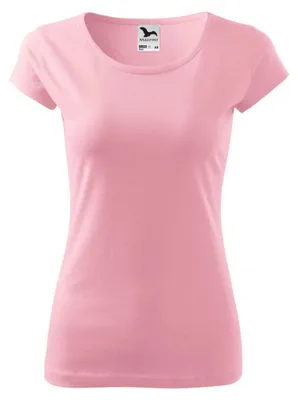 Image de Malfini - T-shirt « Pure » pour femmes, ajusté PP10464 (S) (rose)