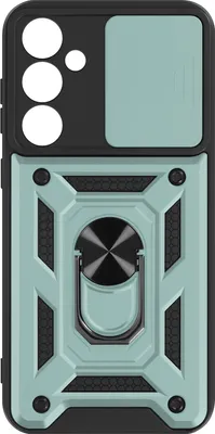 Produktbild von Avizar, Schutzhülle für Samsung Galaxy A35 5G Ring Halterung Kameraabdeckung, Blassgrün