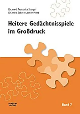 Produktbild von Heitere Gedächtnisspiele im Großdruck 7
