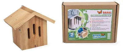 Zdjęcie produktu dla Zestaw do samodzielnego montażu: Domek dla motyli.