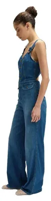 Immagine prodotto di Lee 112376714 Tuta senza maniche slim fit, blu, taglia S, da donna, blu, taglia S