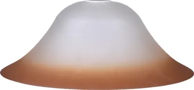 Image de Verre de lampe satiné brun Ø 365mm Verre de rechange pour luminaire E27