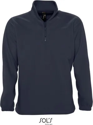 Produktbild von SOLs 56000 | Half-Zip Fleece Ness - Farbe: Navy - Größe: M