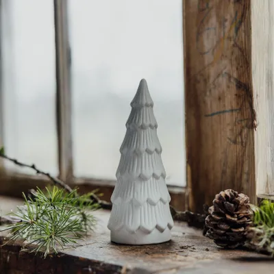 Produktbild von Deko Weihnachtsbaum Granbacken - weiß: small