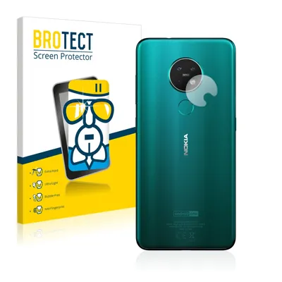 Produktbild von BROTECT Schutzglas für Nokia 7.2 (NUR Kameraschutz) Schutzfolie Panzer Folie Glas Display Schutz klar