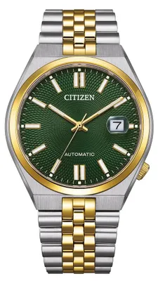 Produktbild von Citizen Herren Armbanduhr NK0024-54X Tsuyosa 60 Automatic Edelstahl bicolor