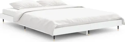 Obrázek produktu pro vidaXL Postel White 140x190 cm Dřevěný materiál