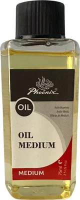 Zdjęcie produktu dla Olej lniany do farb Phoenix 75 ml Oil Medium