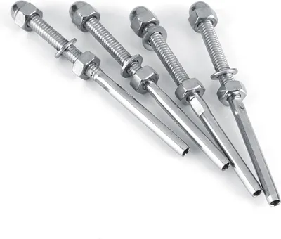 Produktbild von 10 Stück Gewindebolzen aus Edelstahl für 1/8"-Kabelgeländersysteme