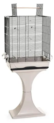 Produktbild von Vogelkäfig für Wellensittiche und Kanarienvögel mit Ständer und Freisitz