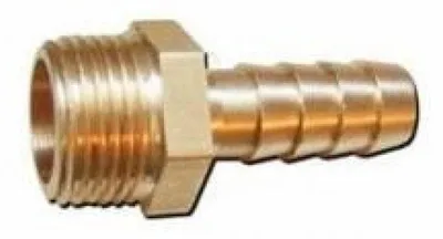 Productafbeelding van Rechte fitting voor persslang, mannelijk schroefdraad 3/8", geschikt voor LPG