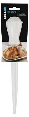 Vleesspritze 30 ml, BPA-frei, für saftiges Fleisch, Weiß