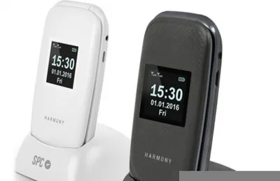 Obrázok produktu pre SPC Harmony, Vyklápací, Dual SIM, 6,1 cm (2.4"), Bluetooth, 800 mAh, Biela