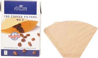 Produktbild von 100 TEEFILTER Teefilter für losen Tee, Papier-Filter, FINUM 100x GR.2