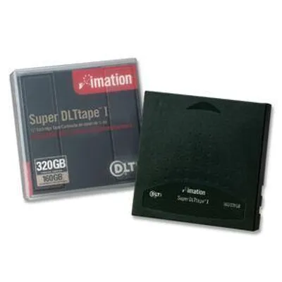 Produktbild von Imation Black Watch Super DLTtape 1 Cartridge 160/320GB, 105,7 x 105,4 x 25,4 mm, SDLT, 10 - 40 °C, 20 - 80%, 18 - 26 °C, Grün