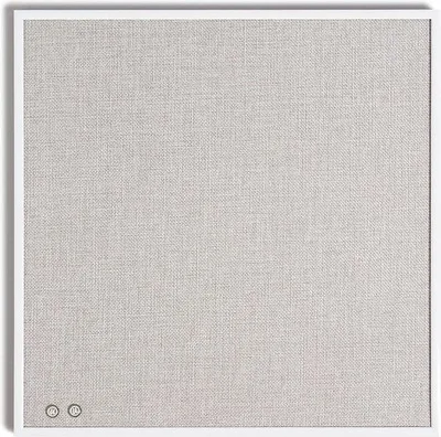 Produktbild von Famanu Pinnwand mit Metallrahmen 35,5 cm x 35,5 cm - Grau