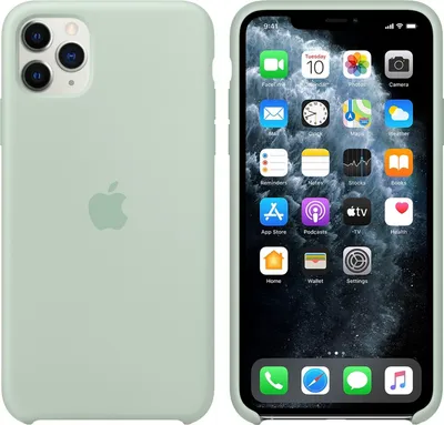 Produktbild von APPLE iPhone 11 Pro Max Silicone Case Beryl