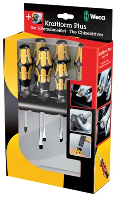 Produktbild von Wera 932 S/6 Der Schraubmeißel + Rack