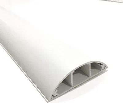 Immagine prodotto di Protezione per cavi autoadesiva, 2000 mm, PVC bianco