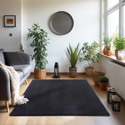 Obrázek produktu pro Carpetsale24 Pratelný Koberec s Krátkým Vlasem Protiskluzový Jednobarevný M?kký Moderní Stylový Koberec do Interiéru, Velikost: 240x340 cm