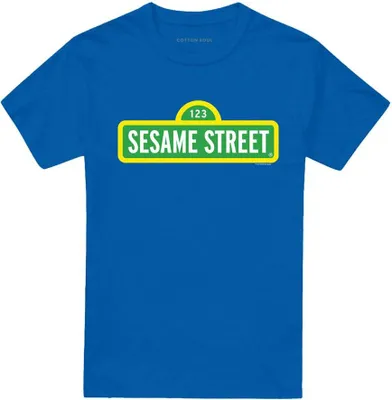 Image de Sesame Street - T-shirt Homme/Femme Unie TV20740 (L) (Bleu roi)