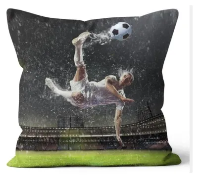 Immagine prodotto di VertriebsArena GmbH Cuscino decorativo calcio a rotelle in 40 x 40 cm, 4020287
