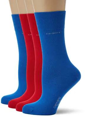 Produktbild von Camano Herren 3642000 Socken, blau/rot, 43-46 EU