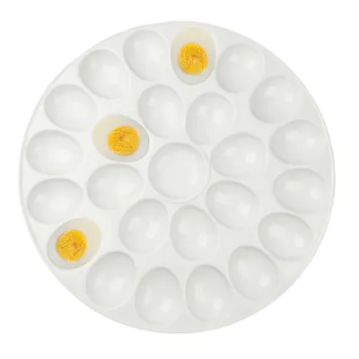 Produktbild von EIERTELLER Eierplatte SERVIERPLATTE Servierteller 33cm Platte Teller Porzellan