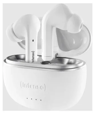 Produktbild von Intenso White Buds T302A, True Wireless Stereo (TWS), Anrufe/Musik/Sport/Alltag, Kopfhörer, Weiß