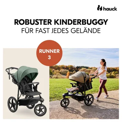 Produktbild von Hauck Buggy & Sportwagen Runner 3 (mit großen Luftreifen)