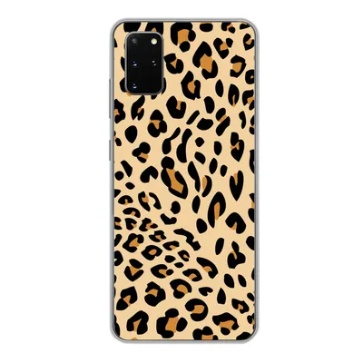 Produktbild von MuchoWow® Handyhülle Schutzhülle Hülle für Samsung Galaxy S20 Plus Tiermuster - Panther - Leopard Silikon Softcase Handy Hülle - Hartschale