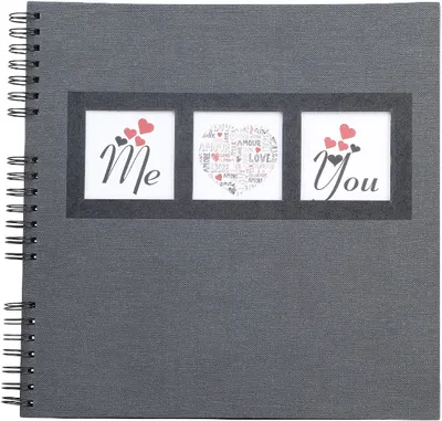 Produktbild von EXACOMPTA Hochzeits-Spiralalbum ME & YOU 320 x 320 mm