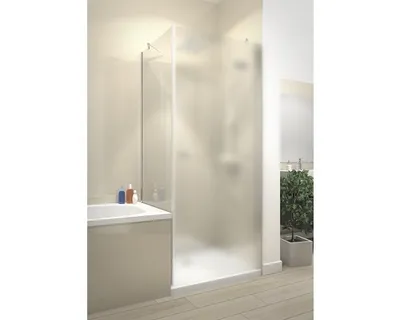 Produktbild von SCHULTE verkürzte Seitenwand MasterClass 75 x 146 cm Klarglas Profilfarbe chrom