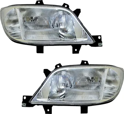 Produktbild von TYC Scheinwerfer Set für Mercedes Sprinter 4/2000-8/2002 H1 H7 LWR