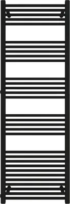 Produktbild von Badheizkörper mit Seitenanschluss Schwarz 600x1750 Anschluss 900mm ohne Heizstab