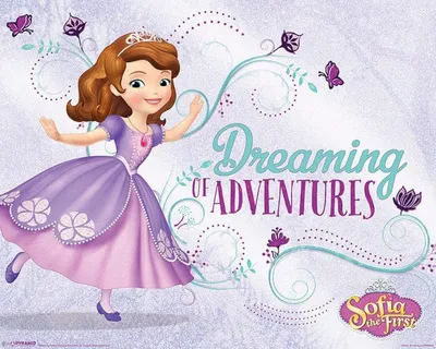 Productafbeelding van Sofia de Eerste - Prinses Sofia - Dromen - 40x50 cm - Poster