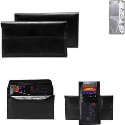 Produktbild von K-S-Trade Handy Hülle kompatibel mit Realme Gt Neo 2 Schutz Hülle Tasche Schutz Case Handytasche Kunstleder schwarz, 1x