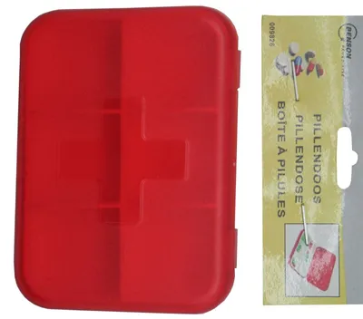 Produktbild von Tablettendose Pillenbox Medikamentenbox Pillendose Tablettenbox Medikamentendose